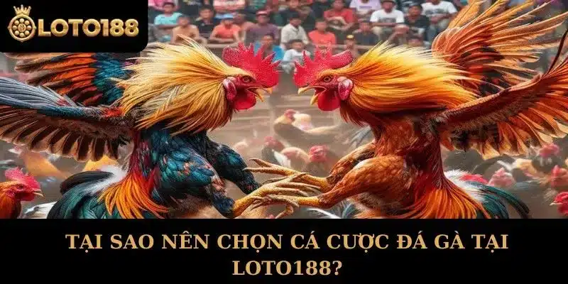 Tại Sao Nên Chọn Cá Cược Đá Gà Tại Loto188?